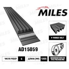 AD15059 MILES Поліклиновий ремінь