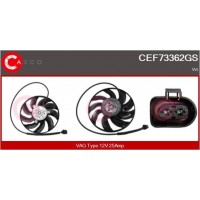 CEF73362GS CASCO Вентилятор охолодження двигуна