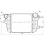 DN4485 AVA QUALITY COOLING Интеркулер