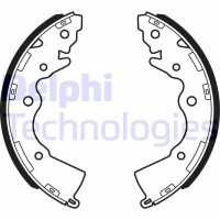 LS1996 DELPHI Комплект гальмівних колодок