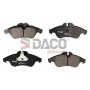 323327 DACO Germany Комплект гальмівних колодок дисковий гальм