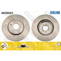 6049965 GIRLING Гальмівний диск