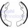 LS1252 DELPHI Комплект гальмівних колодок