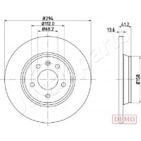 DP-0307C JAPANPARTS Гальмівний диск