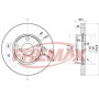 BD-2878 FREMAX Гальмівний диск