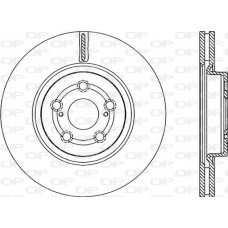 BDR2192.20 OPEN PARTS Гальмівний диск
