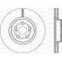 BDR2192.20 OPEN PARTS Гальмівний диск