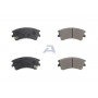 SN919P AISIN Комплект гальмівних колодок дисковий гальм
