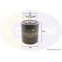 EOF047 COMLINE Масляний фільтр