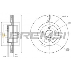 CD8632V BREMSI Гальмівний диск