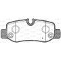 BPA1624.00 OPEN PARTS Комплект гальмівних колодок дисковий гальм