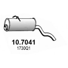 10.7041 ASSO Глушник вихлопних газів кінцевий