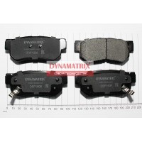 DBP1606 DYNAMATRIX Комплект гальмівних колодок дисковий гальм