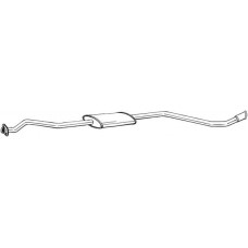 288-553 BOSAL Середній глушник вихлопних газів