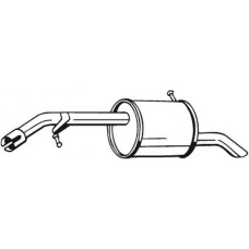 190-039 BOSAL Глушник вихлопних газів кінцевий