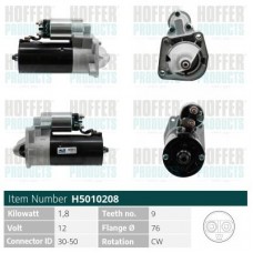 H5010208 HOFFER Стартер