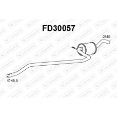 FD30057 VENEPORTE Середній глушник вихлопних газів