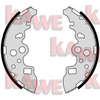 01074 KAWE Комплект гальмівних колодок