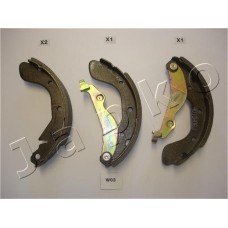 55W03 JAPKO Комплект гальмівних колодок