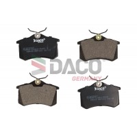 323947 DACO Germany Комплект гальмівних колодок дисковий гальм