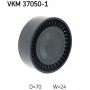 VKM 37050-1 SKF Паразитный / ведущий ролик, Поліклиновий ремінь