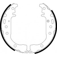 8DB 355 001-771 HELLA PAGID Комплект гальмівних колодок