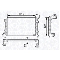 351319202080 MAGNETI MARELLI Интеркулер