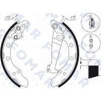 FO 0344 FOMAR Friction Комплект гальмівних колодок