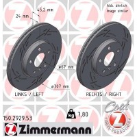 150.2929.53 ZIMMERMANN Гальмівний диск