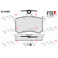 BL2296B1 FTE Комплект гальмівних колодок дисковий гальм