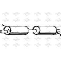 P2427 FENNO Середній глушник вихлопних газів