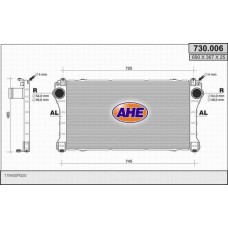 730.006 AHE Интеркулер