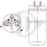 DCT1308 DIEDERICHS Осушувач кондиціонера