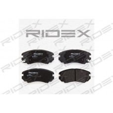 402B0177 RIDEX Комплект гальмівних колодок дисковий гальм