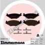 20889.173.1 ZIMMERMANN Комплект гальмівних колодок дисковий гальм