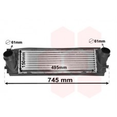 06004468 VAN WEZEL Интеркулер