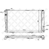 10-25904-SX STELLOX Радіатор охолодження двигуна
