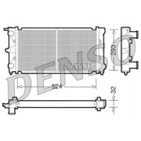 DRM32020 DENSO Радіатор охолодження двигуна