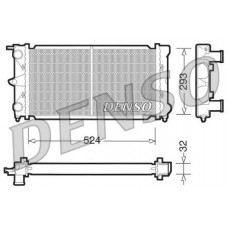 DRM32020 DENSO Радіатор охолодження двигуна