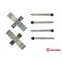 A 02 268 BREMBO Комплектуючі колодки дискового гальма