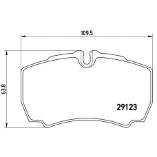 FK20078 KAISHIN Комплект гальмівних колодок дисковий гальм