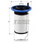 GS2093E TECNECO FILTERS Паливний фільтр
