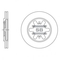 SD4242 Hi-Q Гальмівний диск