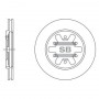 SD4242 Hi-Q Гальмівний диск