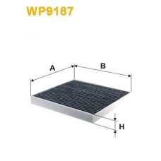 WP9187 WIX FILTERS Фільтр повітря у внутрішньому просторі