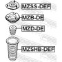 MZSS-DEF FEBEST Опора стійки амортизатора
