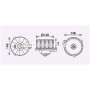 TO8735 AVA QUALITY COOLING Вентилятор салону