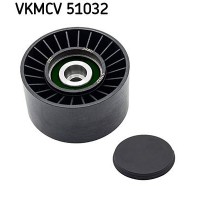 VKMCV 51032 SKF Паразитный / ведущий ролик, Поліклиновий ремінь