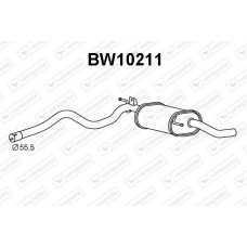 BW10211 VENEPORTE Глушник вихлопних газів кінцевий