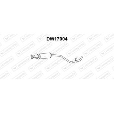 DW17004 VENEPORTE Середній глушник вихлопних газів